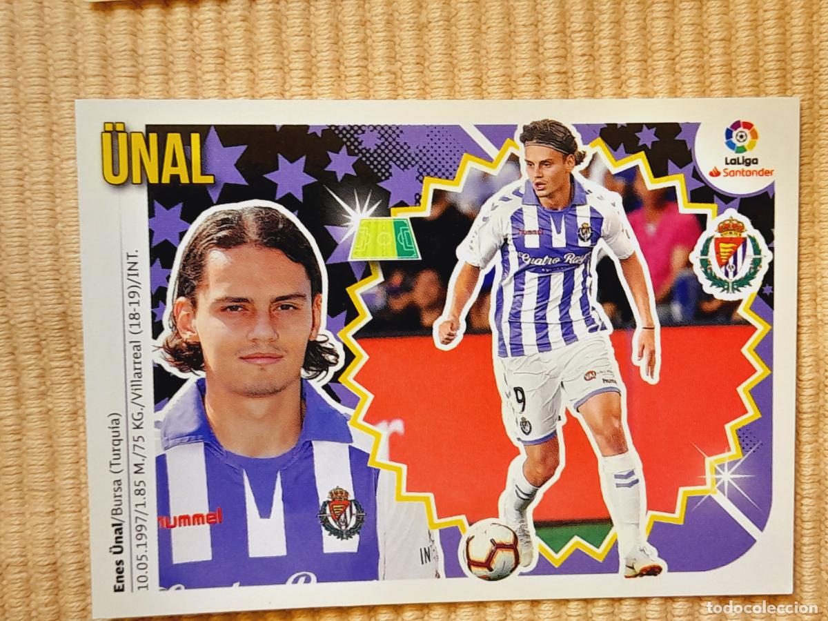 Figurine di Calcio: CROMO 43 UNAL (ULTIMOS FICHAJES) REAL VALLADOLID LIGA 18-19 (2018 2019) ALBUM ESTE