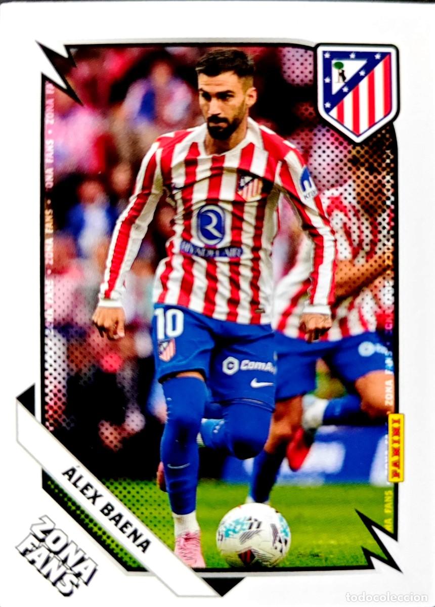 Figurine di Calcio: 37 Alex Baena - Atletico de Madrid - ZONA FANS - PANINI CLUB 2026