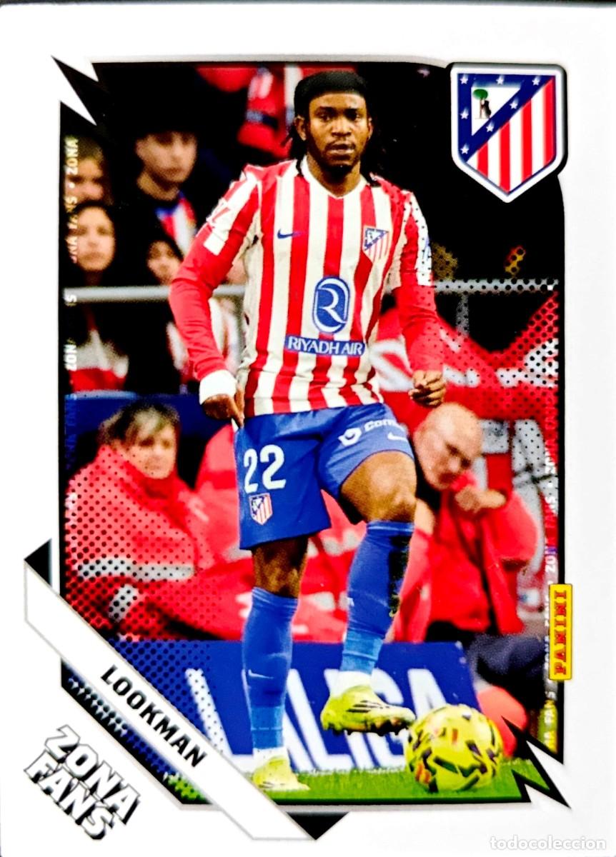 Figurine di Calcio: 38 Ademola Lookman - Atletico de Madrid - ZONA FANS - PANINI CLUB 2026