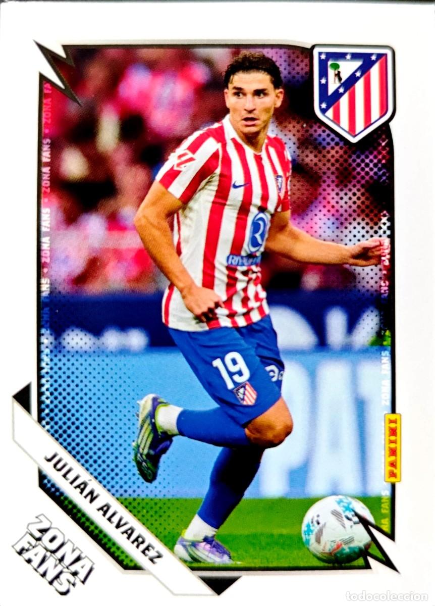 Cromos de F&uacute;tbol: 42 Julian Alvarez - Atletico de Madrid - ZONA FANS - PANINI CLUB 2026