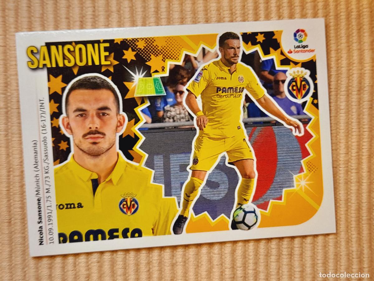 Cromos de F&uacute;tbol: CROMO 15 B SANSONE (VILLARREAL CF) LIGA 18-19 (2018 2019) ALBUM ESTE