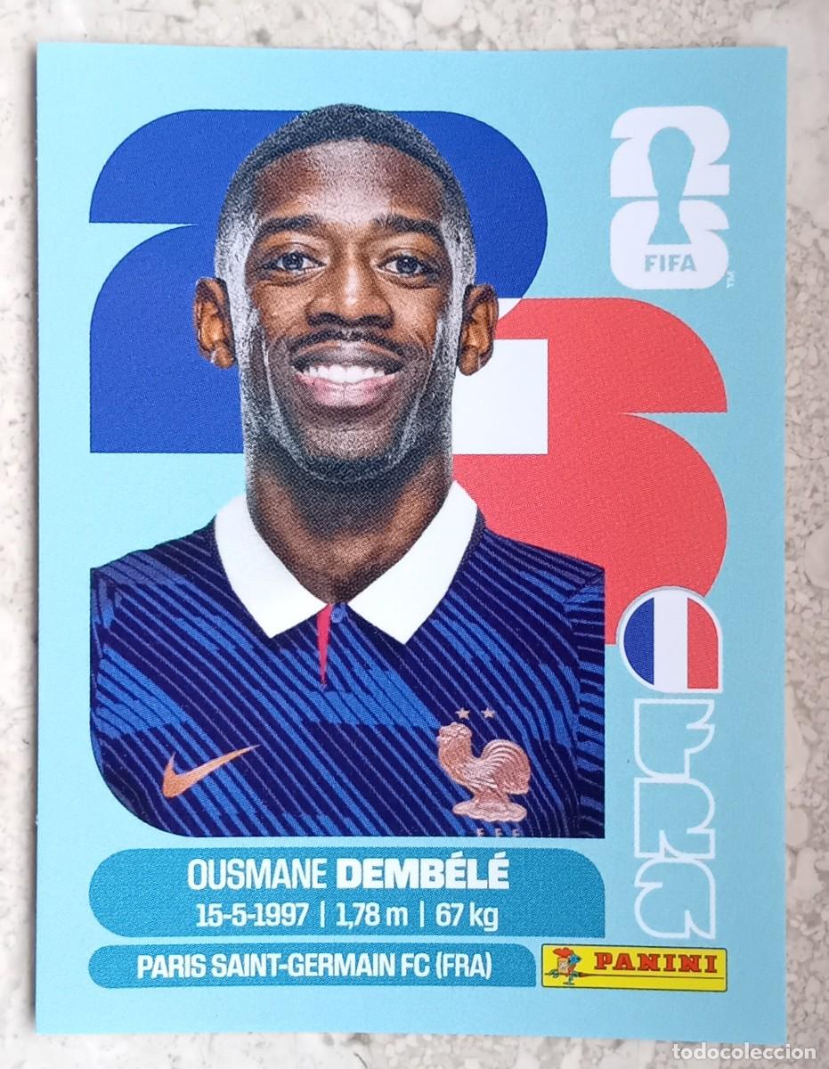 Cromos de F&uacute;tbol: Figurina Panini 2026 Cromo World Cup Usa Mundial 2026 Ousmane Demb&eacute;l&eacute; France n FRA 15
