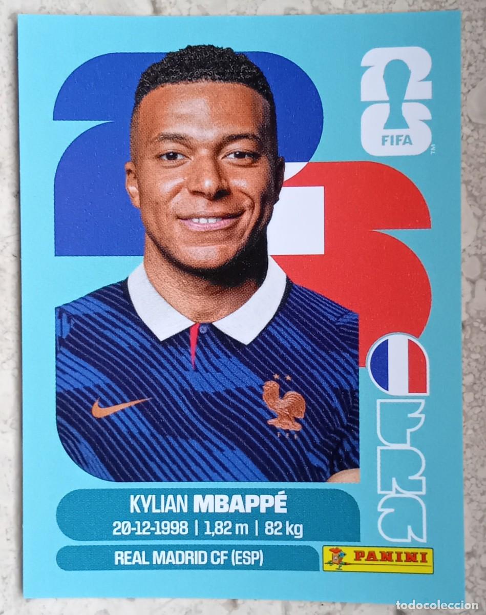 Cromos de F&uacute;tbol: Figurina Panini 2026 Cromo World Cup Usa Mundial 2026 Kylian Mbapp&eacute; France n FRA 20