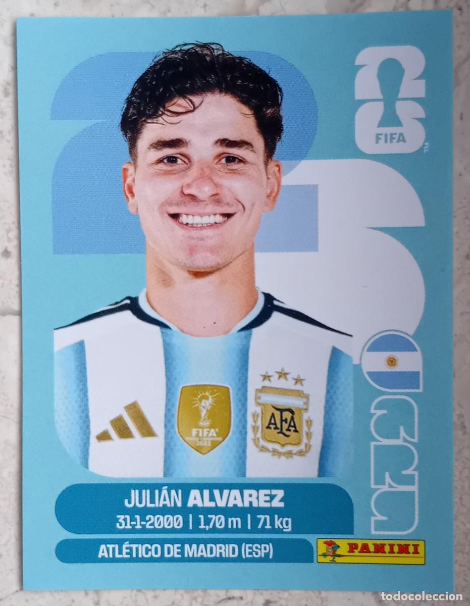 Cromos de F&uacute;tbol: Figurina Panini 2026 Cromo World Cup Usa Mundial 2026 Juli&aacute;n Alvarez Argentina n ARG 19