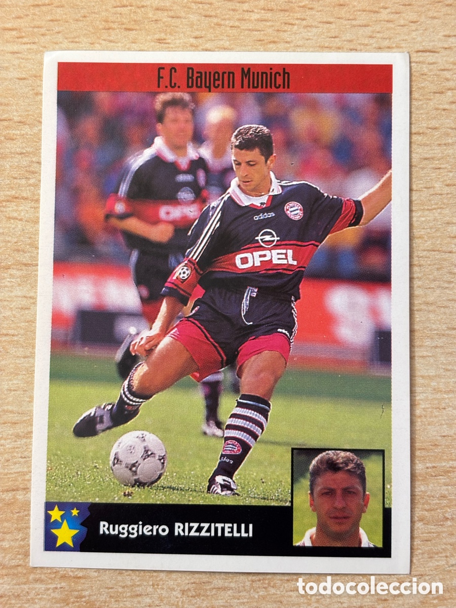 Cromos de F&uacute;tbol: # 48 Rizzitelli Italia Bayern Munich Alemania Mejores Equipos de Europa 97-98 Panini