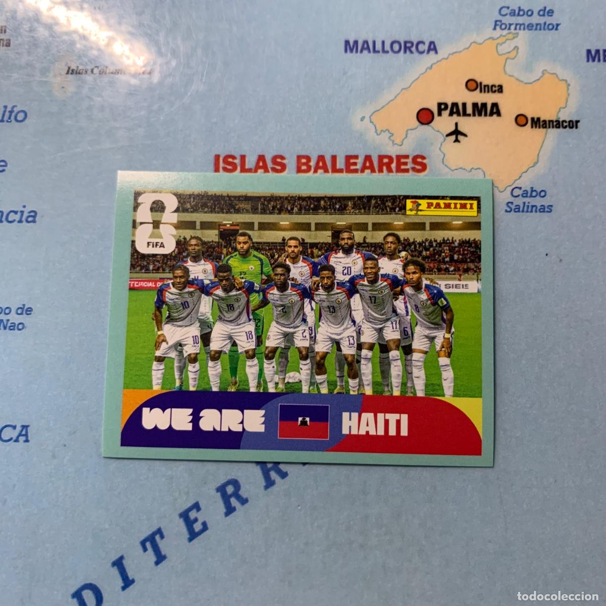 Cromos de F&uacute;tbol: Haiti n&uacute;mero 13 cromo panini Mundial Fifa World Cup 2026