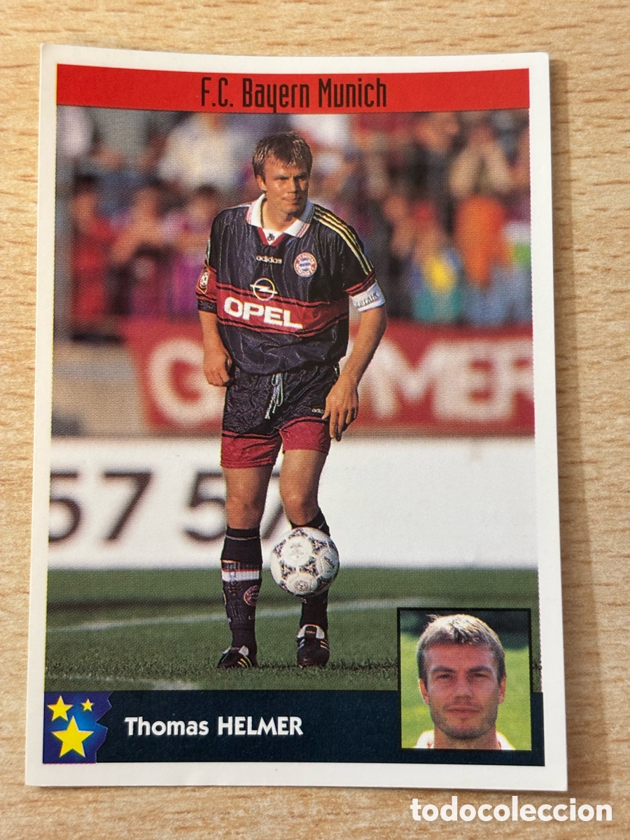 Cromos de F&uacute;tbol: # 40 Helmer Bayern M&uacute;nich Alemania Mejores Equipos de Europa 97-98 Panini