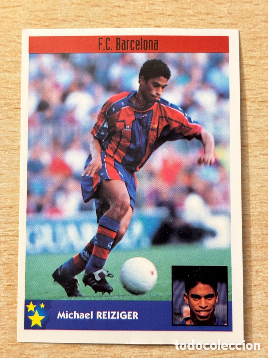 Cromos de F&uacute;tbol: # 26 Reiziger Holanda FC Barcelona Mejores Equipos de Europa 97-98 Panini