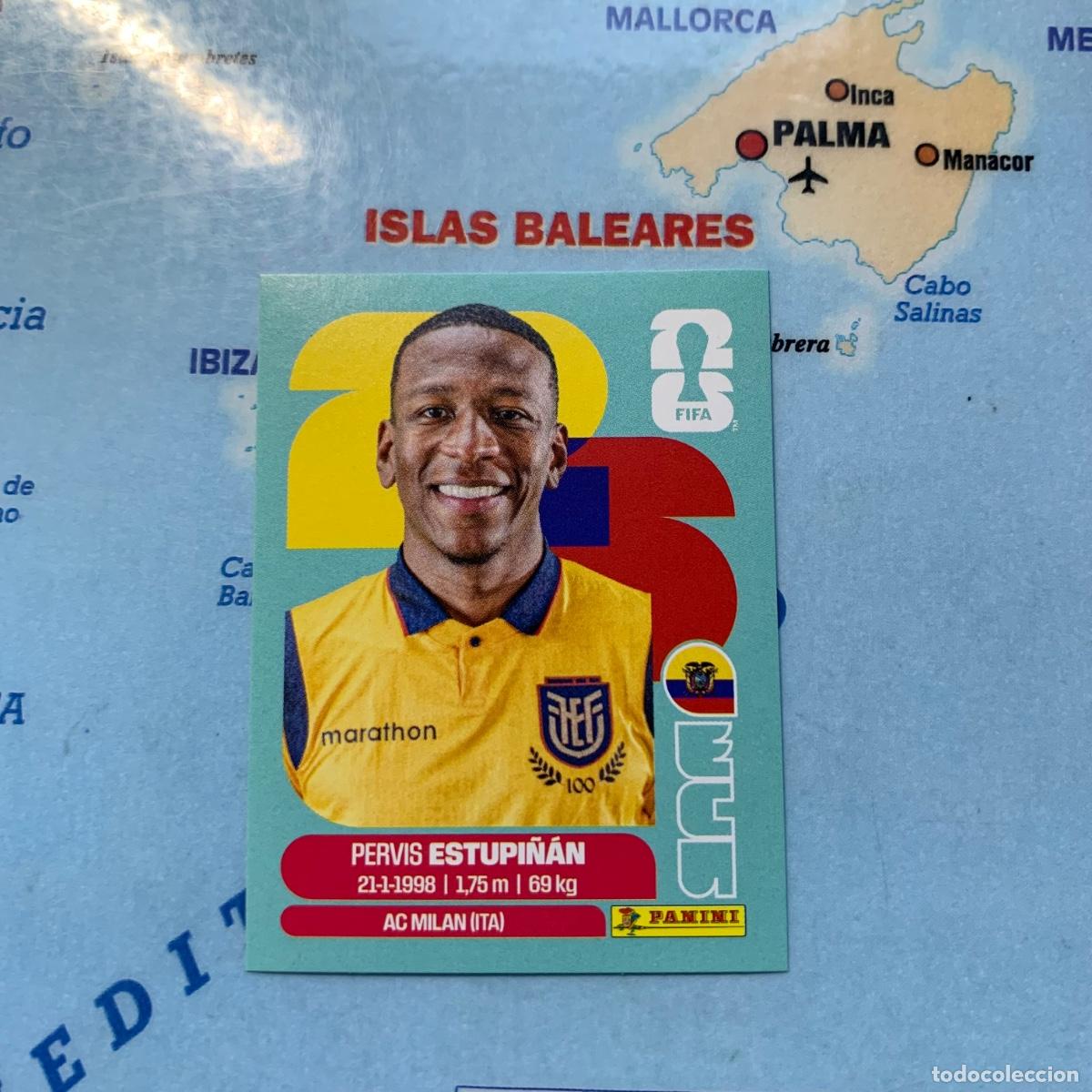 Cromos de F&uacute;tbol: Ecuador n&uacute;mero 5 cromo panini Mundial Fifa World Cup 2026