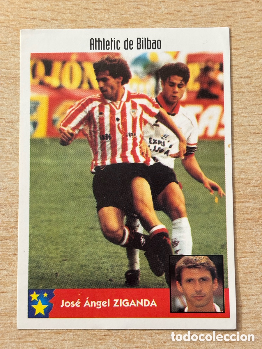 Cromos de F&uacute;tbol: # 10 Ziganda Athletic Club de Bilbao Mejores Equipos de Europa 97-98 Panini