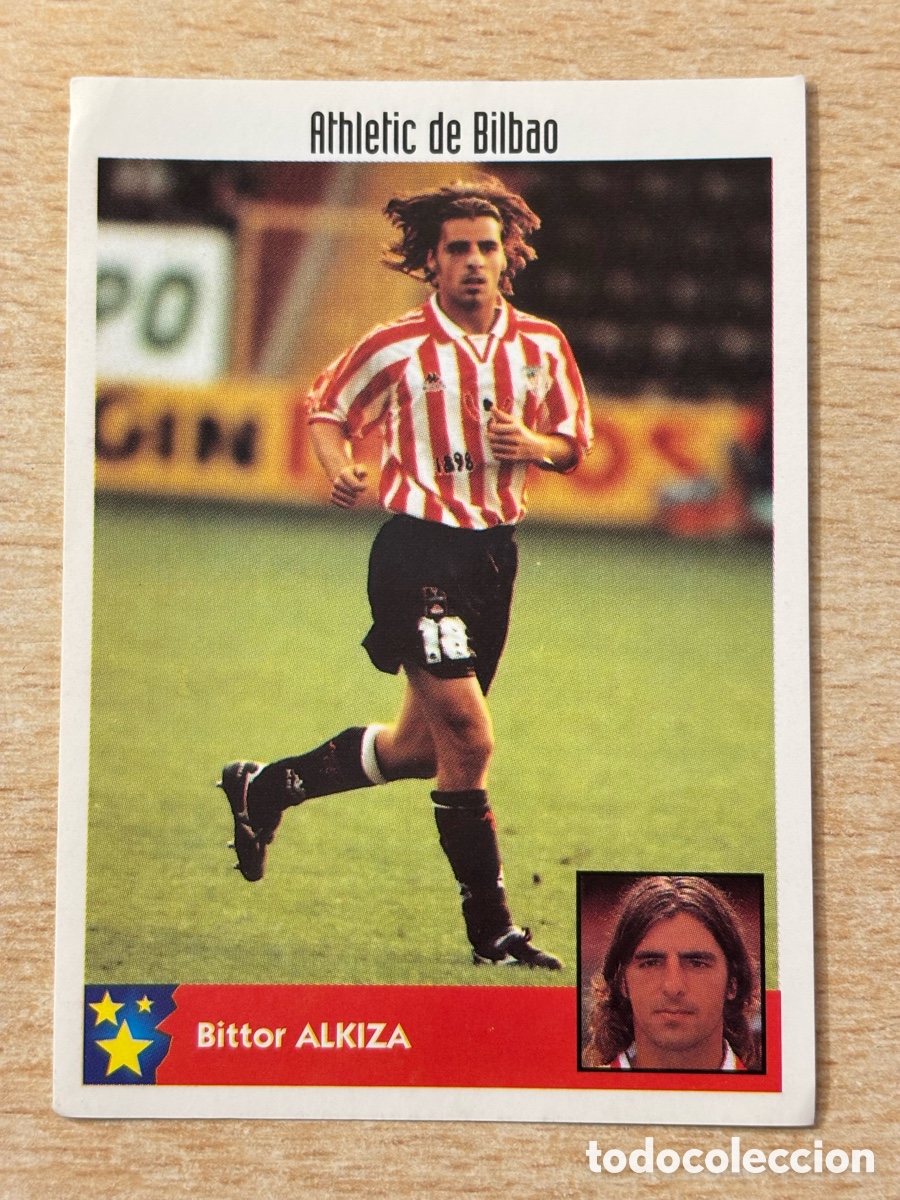 Cromos de F&uacute;tbol: # 8 Alkiza Athletic Club de Bilbao Mejores Equipos de Europa 97-98 Panini