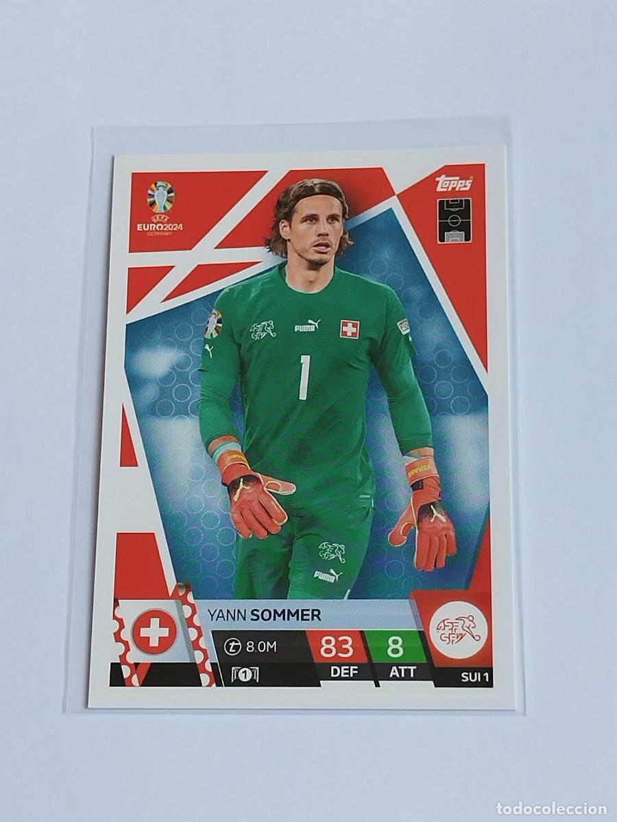 Cromos de F&uacute;tbol: SOMMER #SUI 1 SUIZA - TOPPS EUROCOPA 2024 MATCH ATTAX - UEFA EURO GERMANY 24 SUI1