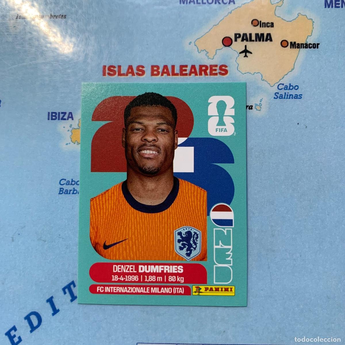 Cromos de F&uacute;tbol: Pa&iacute;ses Bajos n&uacute;mero 6 cromo panini Mundial Fifa World Cup 2026