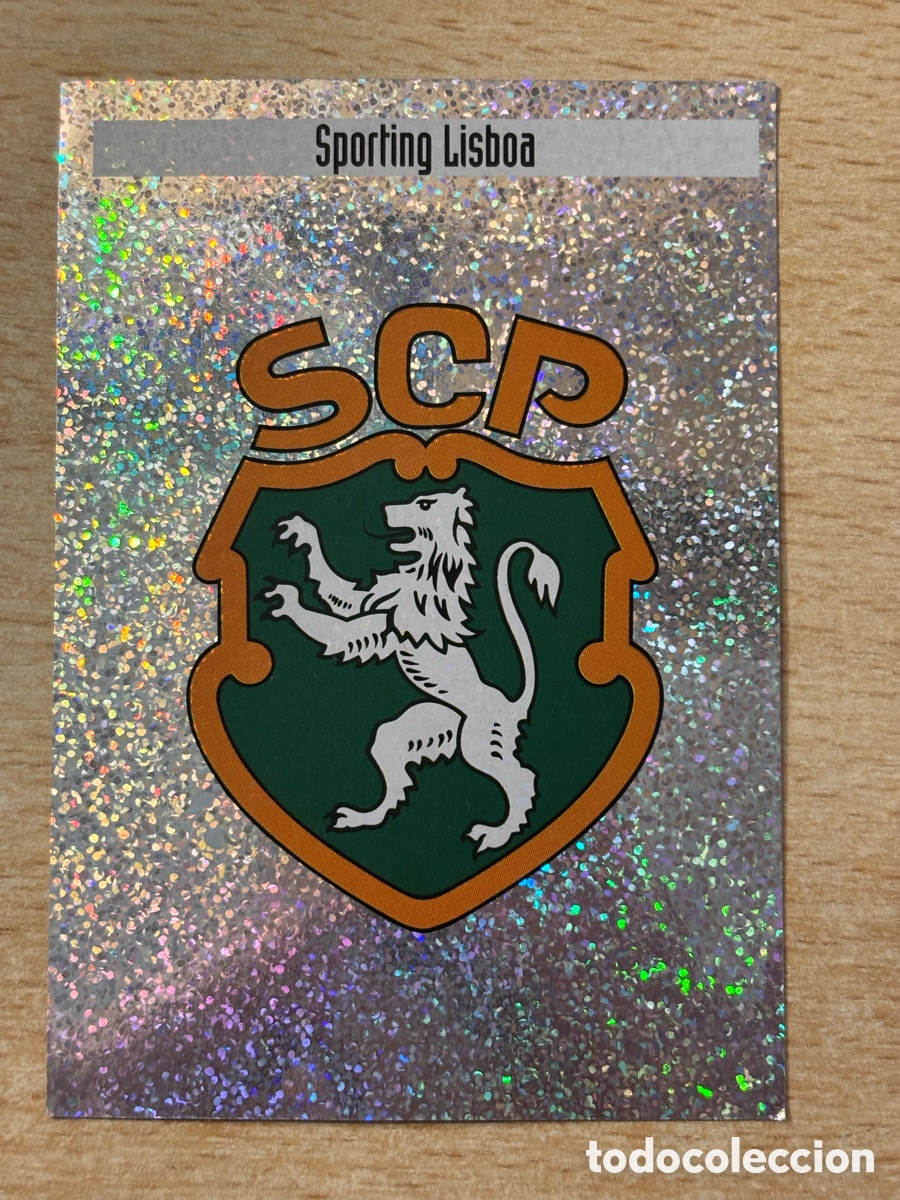 Cartes &agrave; collectionner de Football: # U Escudo Sporting Lisboa Mejores Equipos de Europa 97-98 Panini