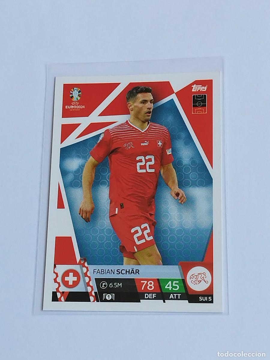 Cromos de F&uacute;tbol: SCHAR #SUI 5 SUIZA - TOPPS EUROCOPA 2024 MATCH ATTAX - UEFA EURO GERMANY 24 SUI5
