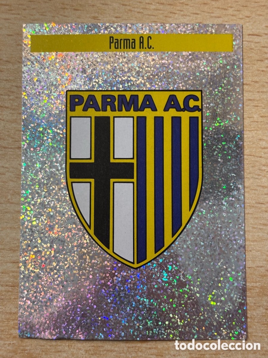 Cromos de F&uacute;tbol: # R Escudo Parma Mejores Equipos de Europa 97-98 Panini