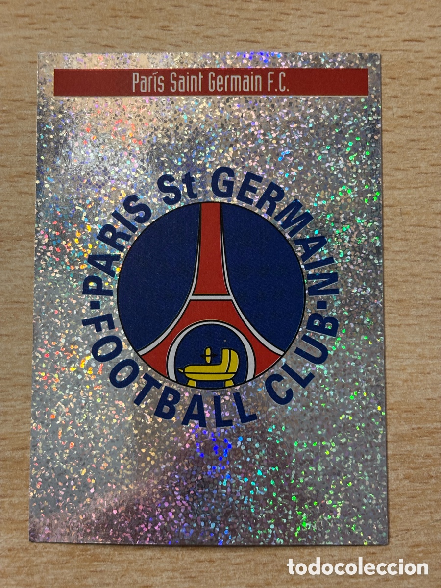 Cromos de F&uacute;tbol: # Q Escudo PSG Mejores Equipos de Europa 97-98 Panini