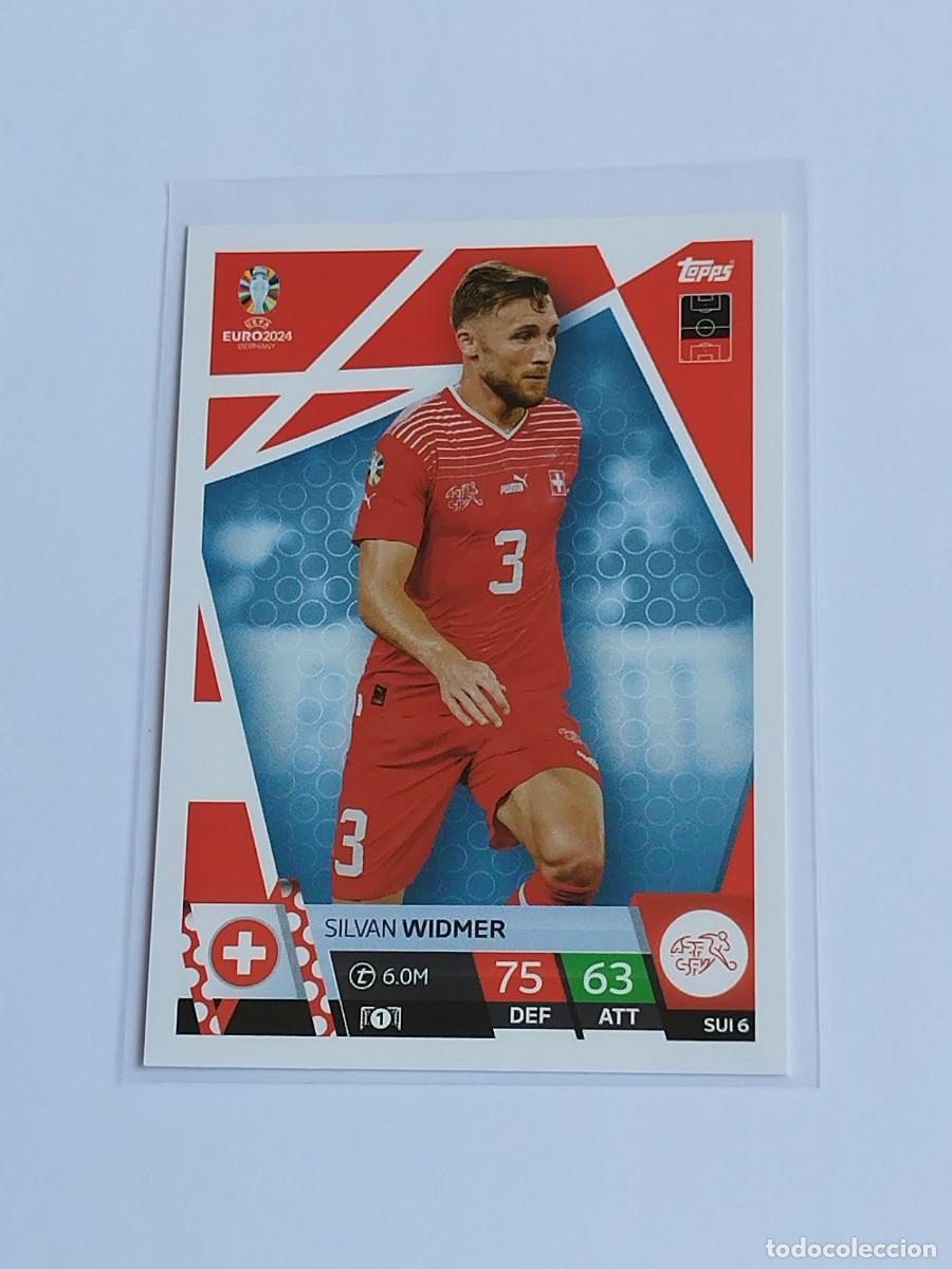 Cromos de F&uacute;tbol: WIDMER #SUI 6 SUIZA - TOPPS EUROCOPA 2024 MATCH ATTAX - UEFA EURO GERMANY 24 SUI6