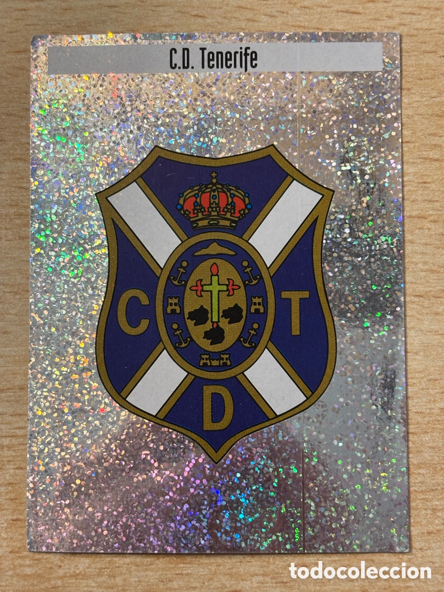 Cromos de F&uacute;tbol: # I Escudo CD Tenerife Mejores Equipos de Europa 97-98 Panini