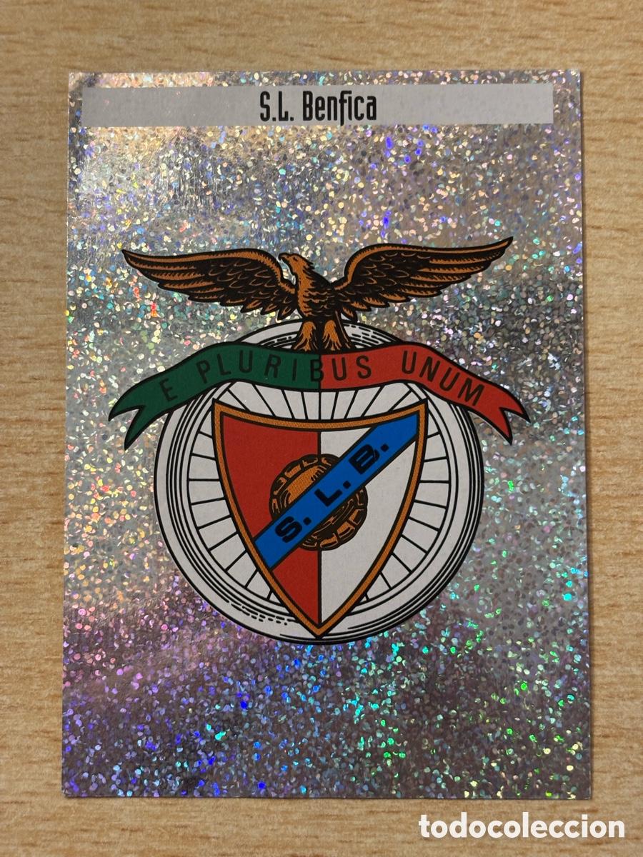 Cromos de F&uacute;tbol: # E Escudo Benfica Mejores Equipos de Europa 97-98 Panini
