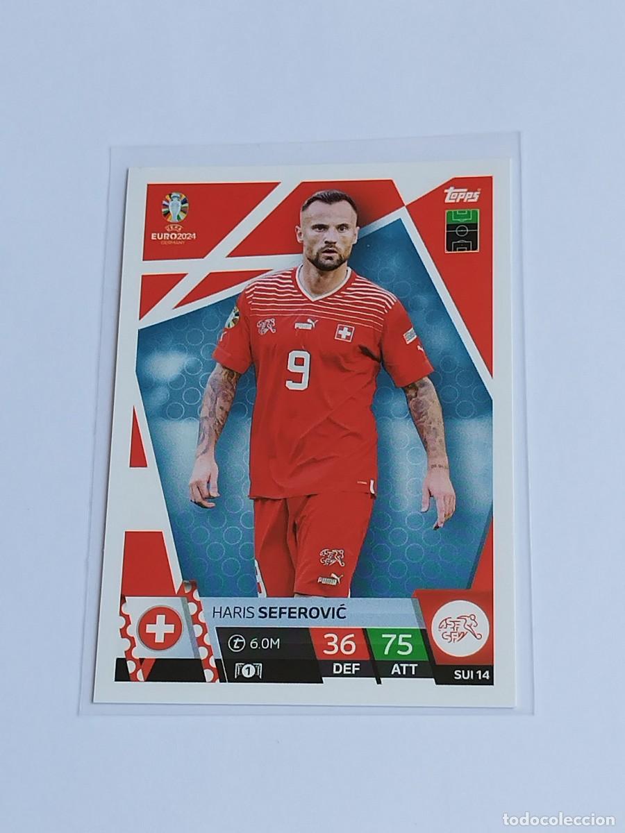 Cromos de F&uacute;tbol: SEFEROVIC #SUI 14 SUIZA - TOPPS EUROCOPA 2024 MATCH ATTAX - UEFA EURO GERMANY 24 SUI14