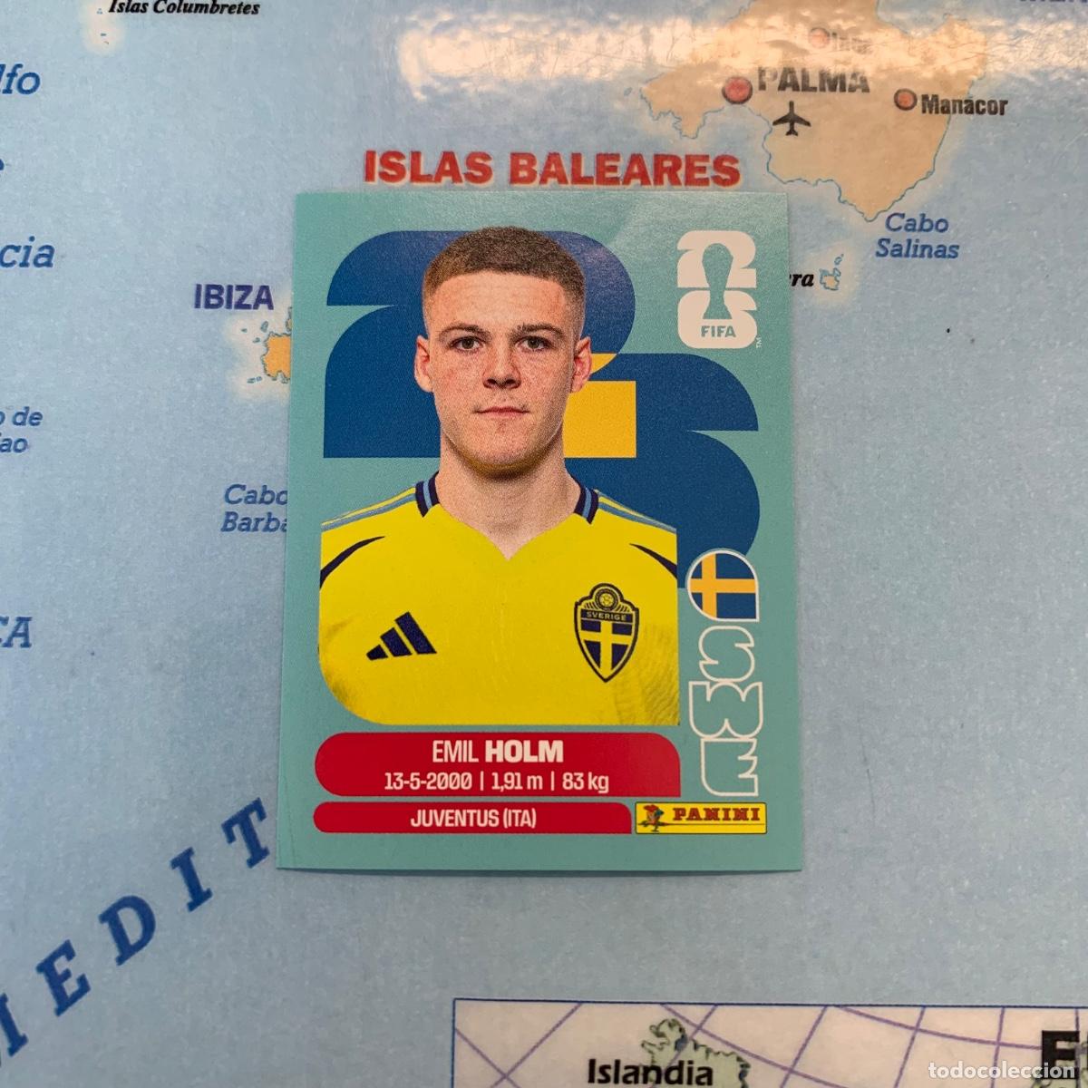 Cromos de F&uacute;tbol: Suecia n&uacute;mero 5 cromo panini Mundial Fifa World Cup 2026