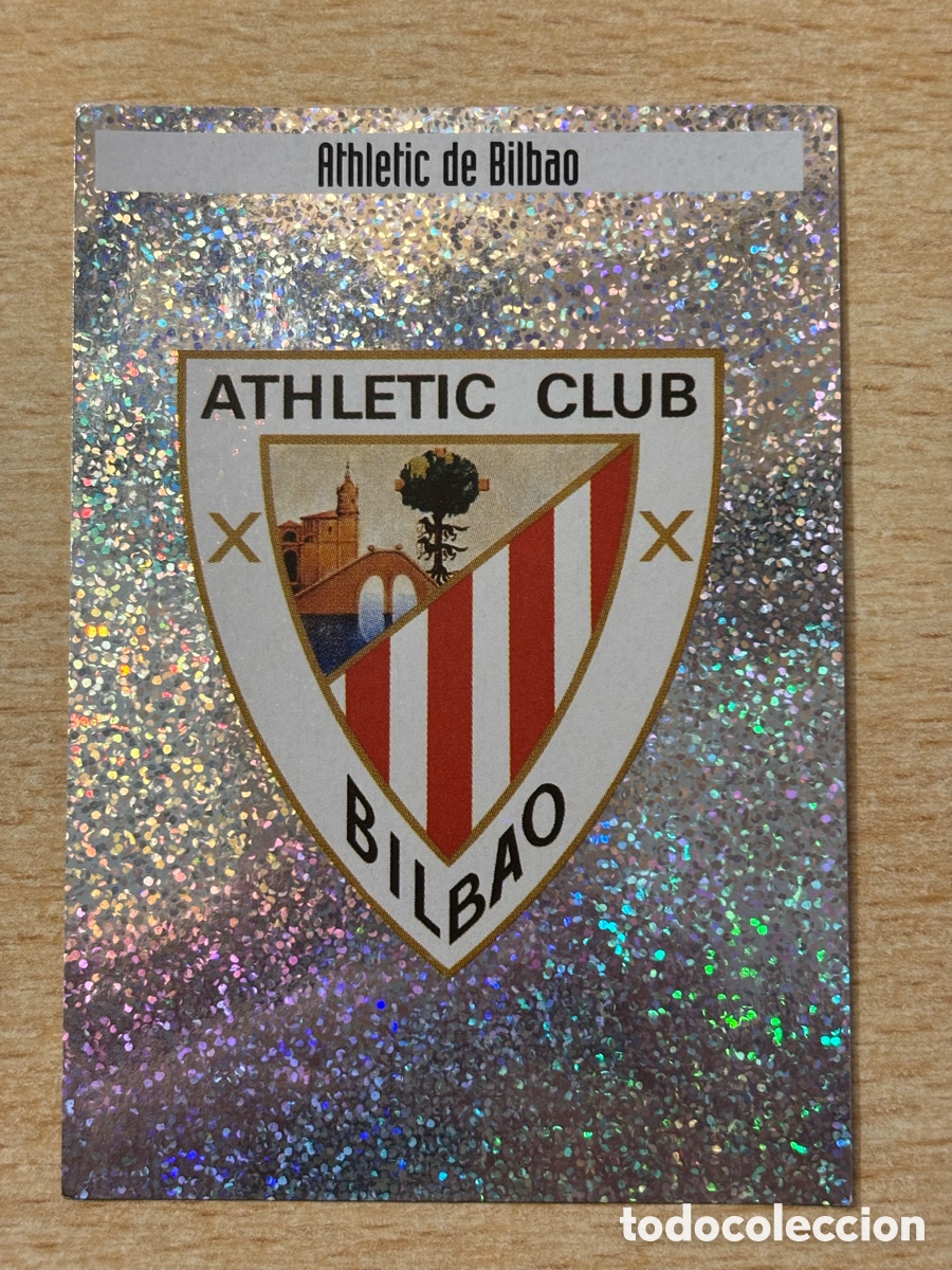 Cromos de F&uacute;tbol: # A Escudo Athletic Club de Bilbao Mejores Equipos de Europa 97-98 Panini
