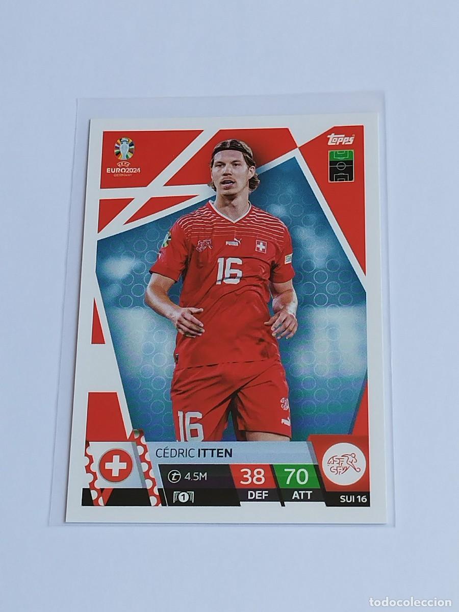 Cromos de F&uacute;tbol: ITTEN #SUI 16 SUIZA - TOPPS EUROCOPA 2024 MATCH ATTAX - UEFA EURO GERMANY 24 SUI16