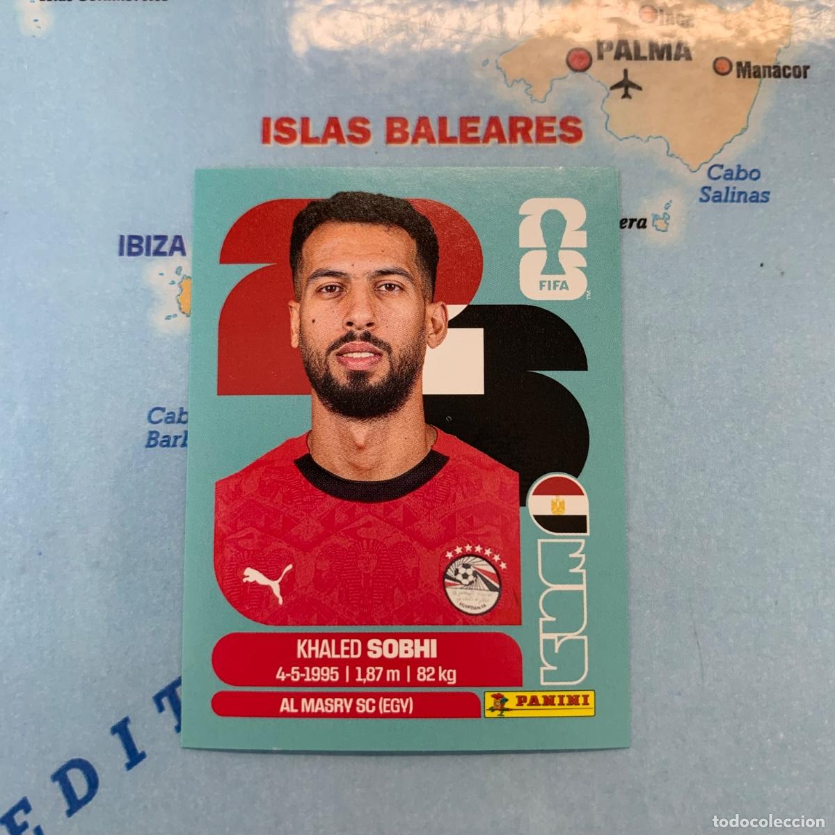 Cromos de F&uacute;tbol: Egipto n&uacute;mero 6 cromo panini Mundial Fifa World Cup 2026