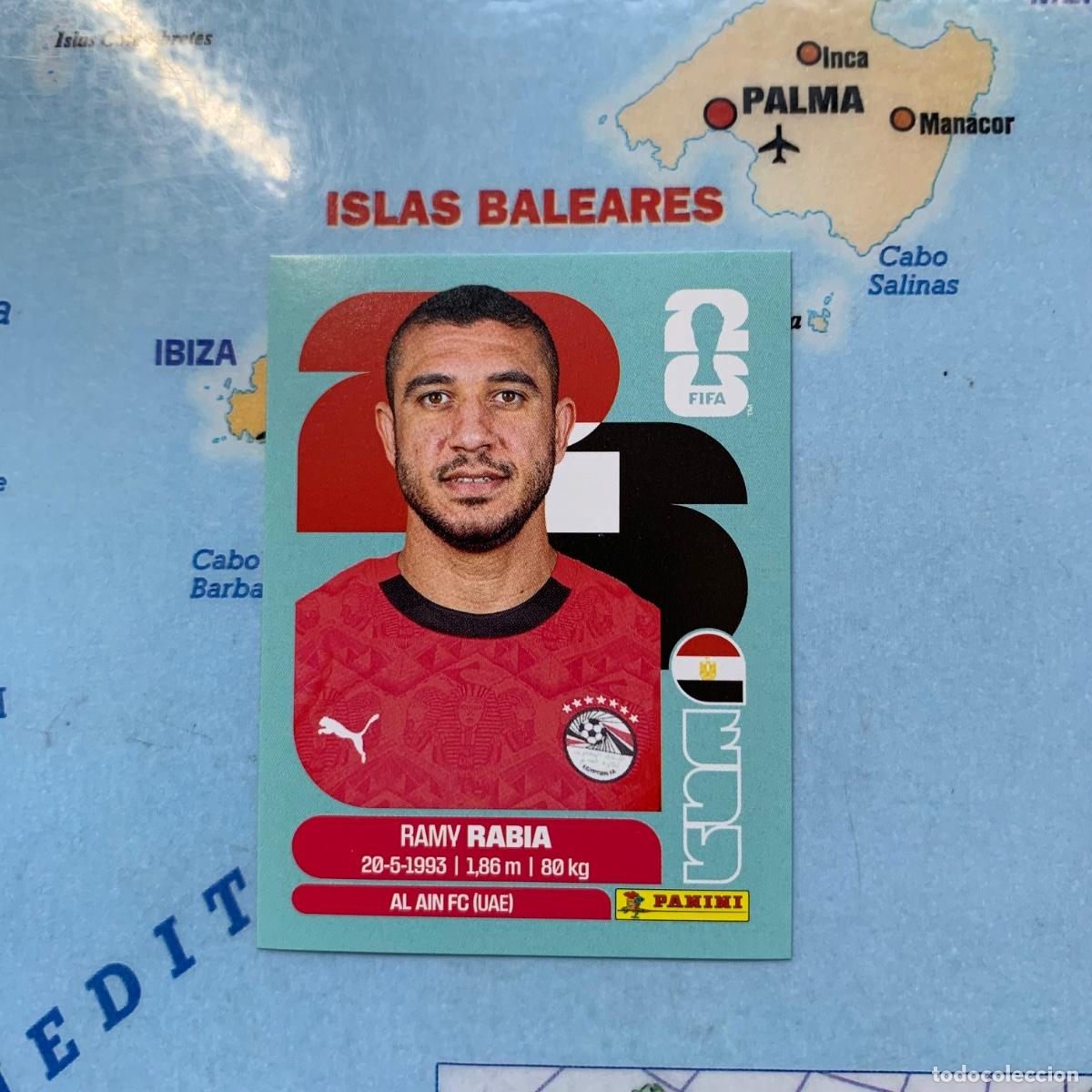 Cromos de F&uacute;tbol: Egipto n&uacute;mero 7 cromo panini Mundial Fifa World Cup 2026