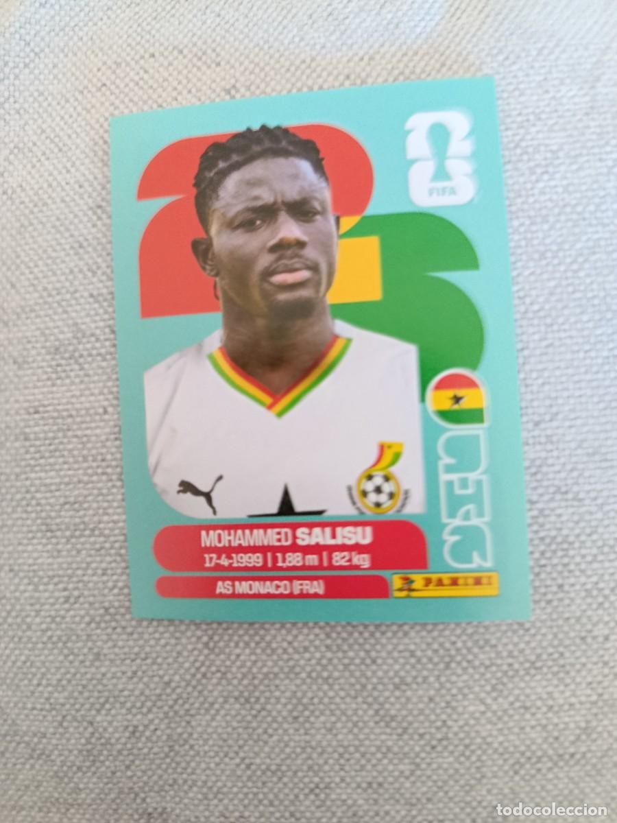 Cromos de F&uacute;tbol: Panini Mundial 2026 Estados Unidos-Mexico. 4- Salisu. Ghana. Nunca pegado.