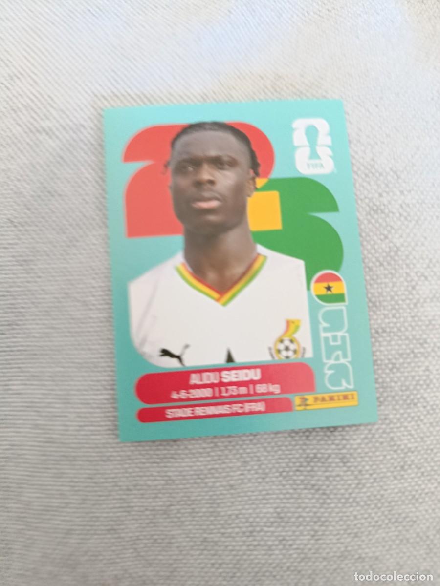 Football Stickers: Panini Mundial 2026 Estados Unidos-Mexico. 5- Seidu. Ghana. Nunca pegado.