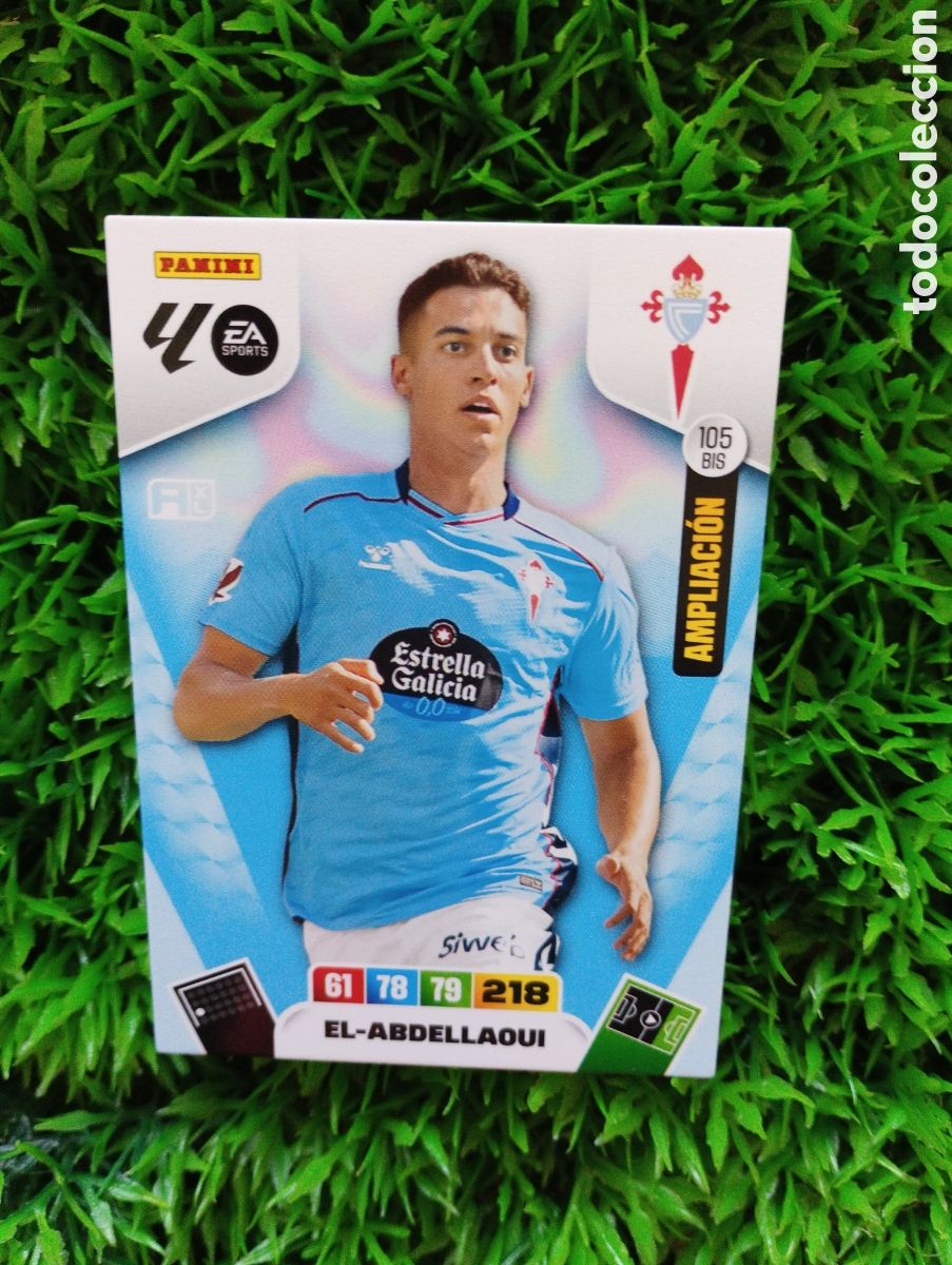 Football Stickers: El-Abdellaoui Celta De Vigo AMPLIACION Adrenalyn 25-26 # 105 BIS