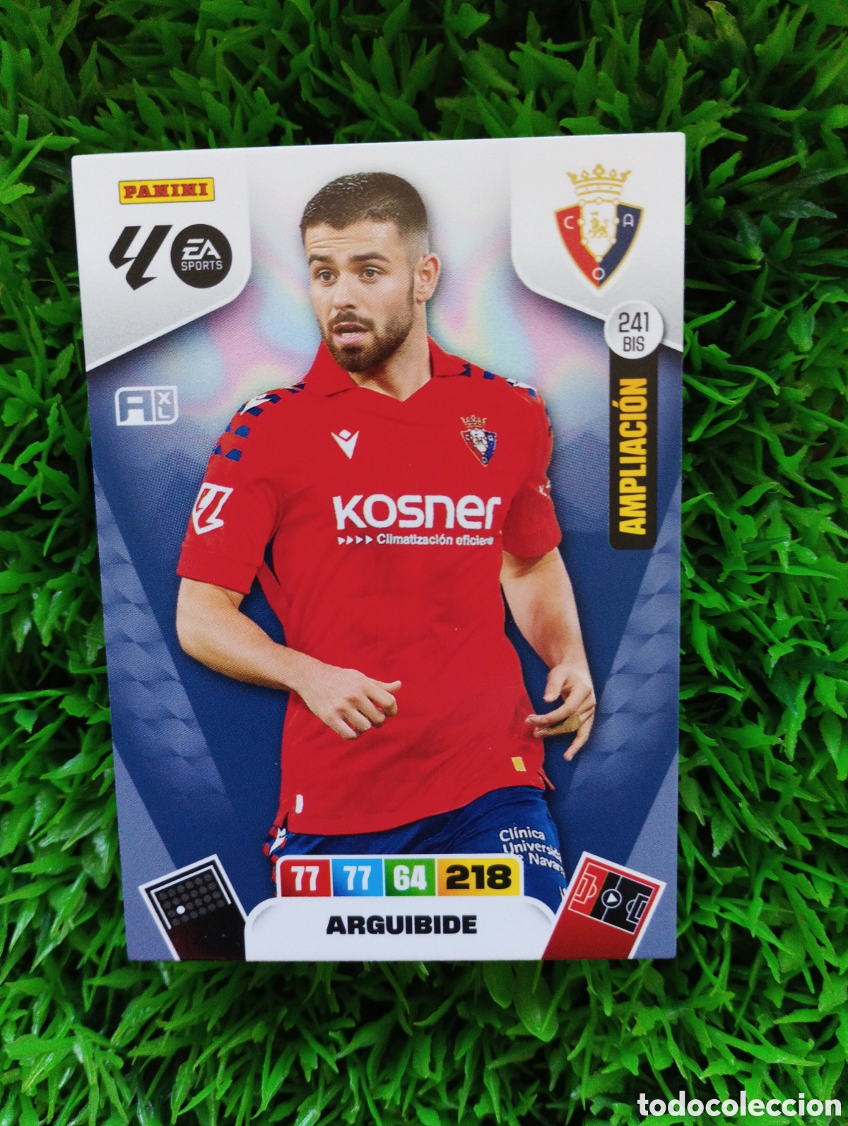Cromos de F&uacute;tbol: Arguibide Osasuna AMPLIACION Adrenalyn 25-26 # 241 BIS