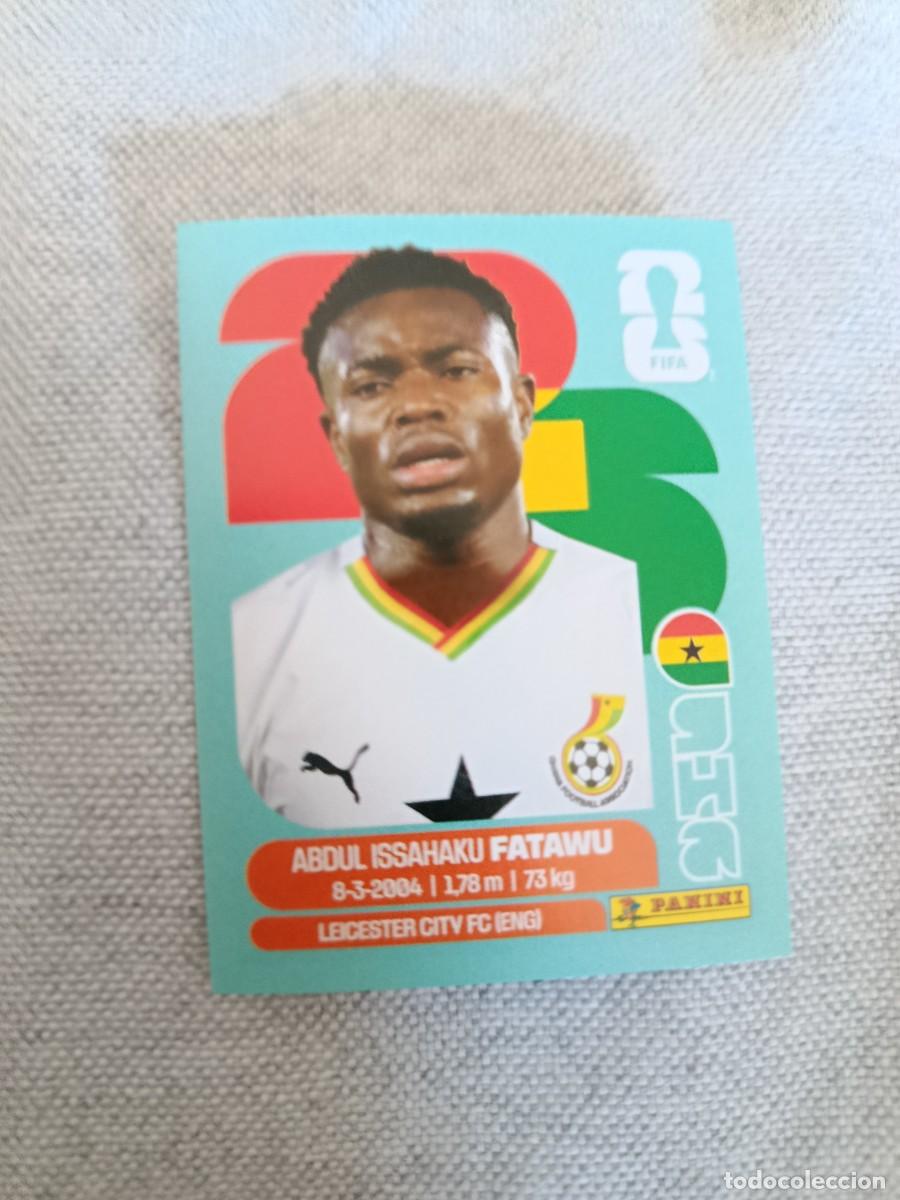 Cromos de F&uacute;tbol: Panini Mundial 2026 Estados Unidos-Mexico. 9- Fatawu. Ghana. Nunca pegado.