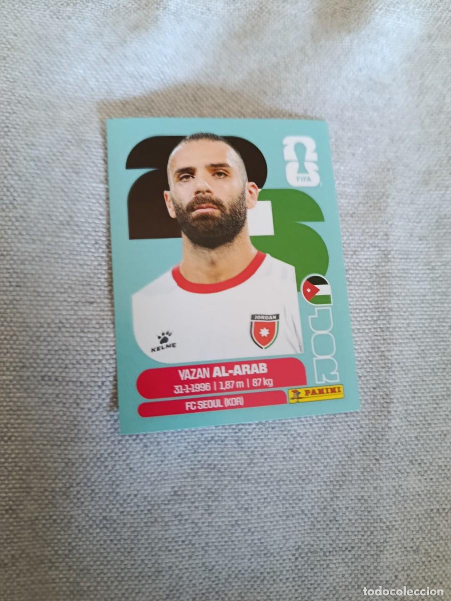 Cromos de F&uacute;tbol: Panini Mundial 2026 Estados Unidos-Mexico. 5- Al-Arab. Jordania. Nunca pegado.