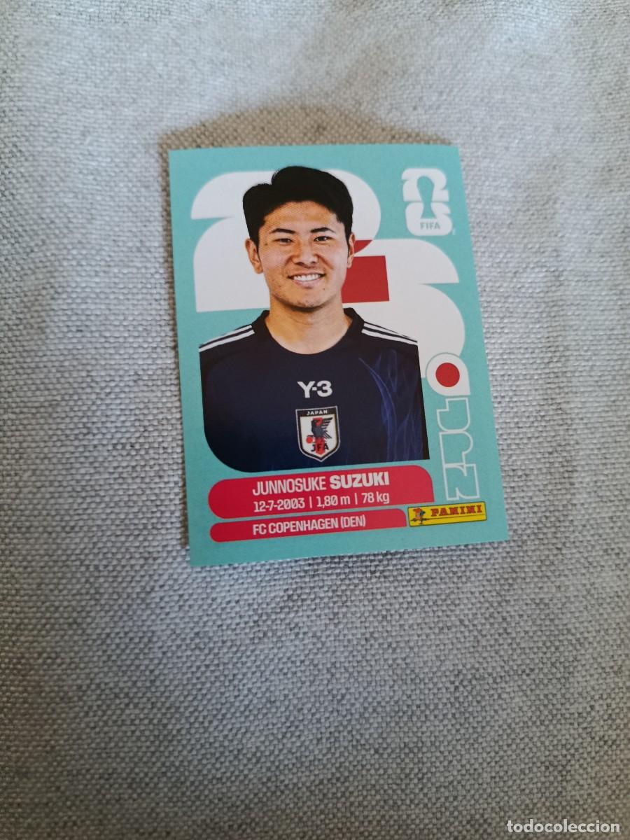 Cromos de F&uacute;tbol: Panini Mundial 2026 Estados Unidos-Mexico. 5- Suzuki. Jap&oacute;n. Nunca pegado.