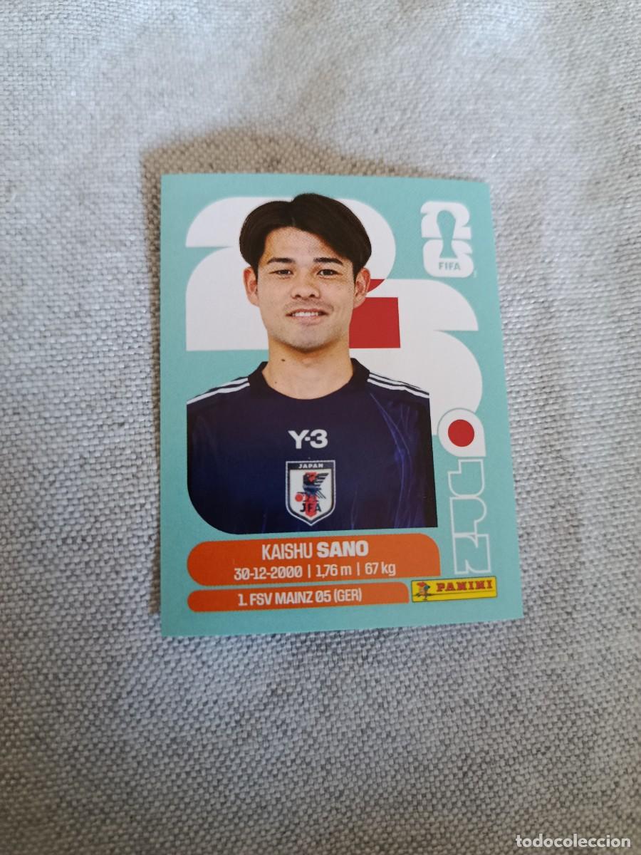 Cromos de F&uacute;tbol: Panini Mundial 2026 Estados Unidos-Mexico. 8- Sano. Jap&oacute;n. Nunca pegado.