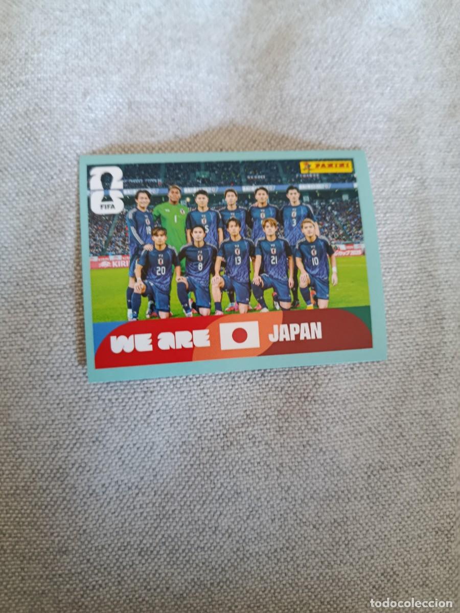 Cromos de F&uacute;tbol: Panini Mundial 2026 Estados Unidos-Mexico. 13- Alineaci&oacute;n. Jap&oacute;n. Nunca pegado.