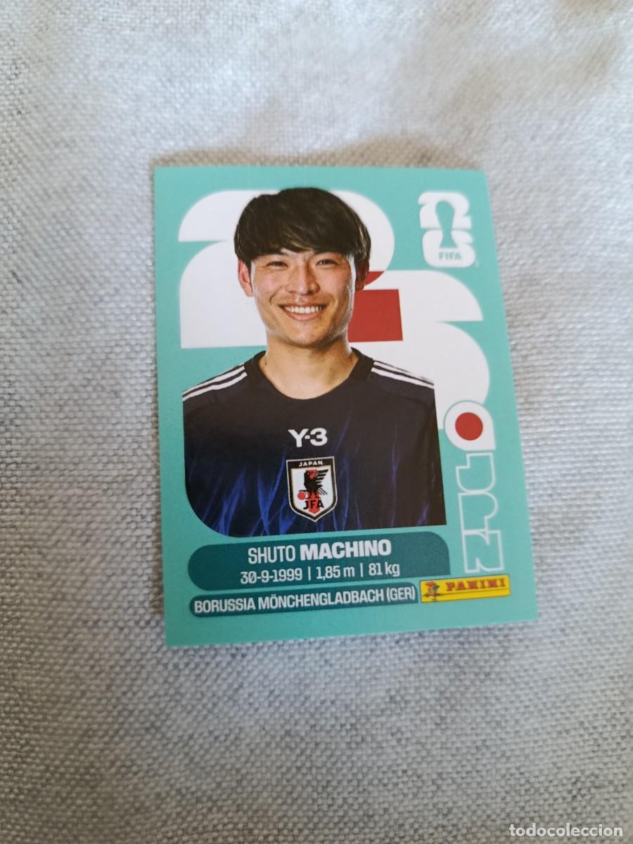 Cromos de F&uacute;tbol: Panini Mundial 2026 Estados Unidos-Mexico. 17- Machino. Jap&oacute;n. Nunca pegado.