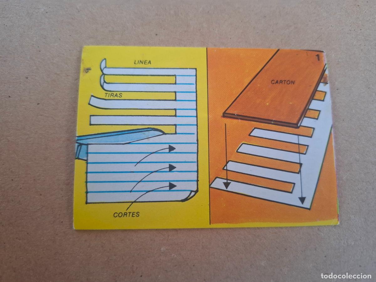 Fu&szlig;ball-Sticker: EL LIBRO DE LOS JUEGOS BIMBO - JUGUEMOS A HACER JUGUETES - 13 EL CANARIO COMIL&Oacute;N NUNCA PEGADO