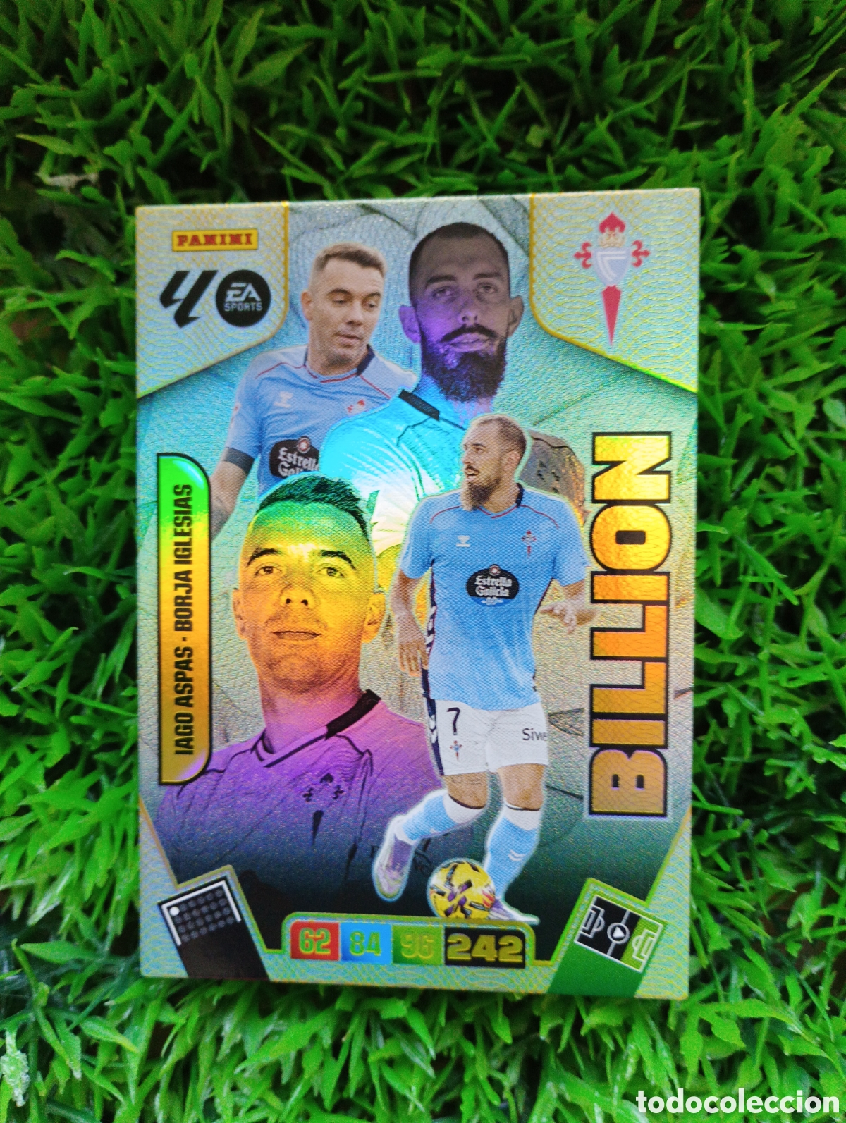 Cromos de Futebol: Iago Aspas-Borja Iglesias Celta De Vigo BILLION Adrenalyn 25-26
