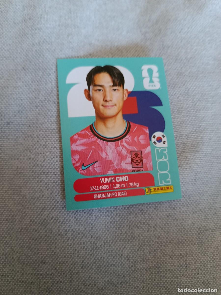 Cromos de F&uacute;tbol: Panini Mundial 2026 Estados Unidos-Mexico. 5- Cho. Corea del Sur. Nunca pegado.
