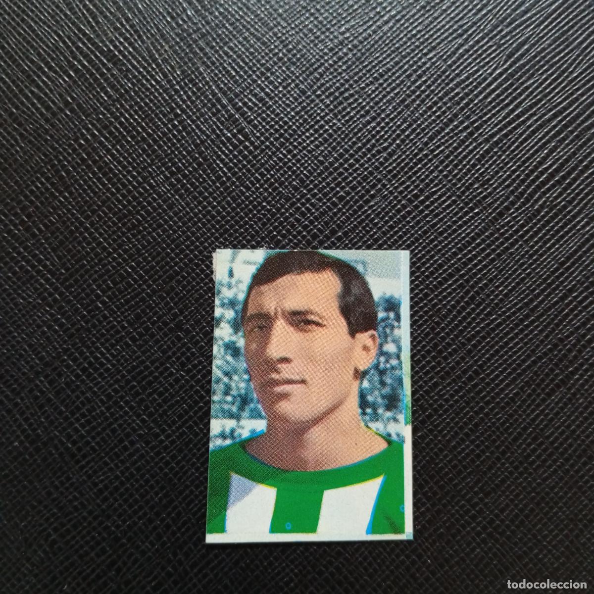 Cromos de F&uacute;tbol: MACARIO REAL BETIS FHER 1968 1969 CROMO FUTBOL 68 69 LIGA - DESPEGADO - A128 PG370