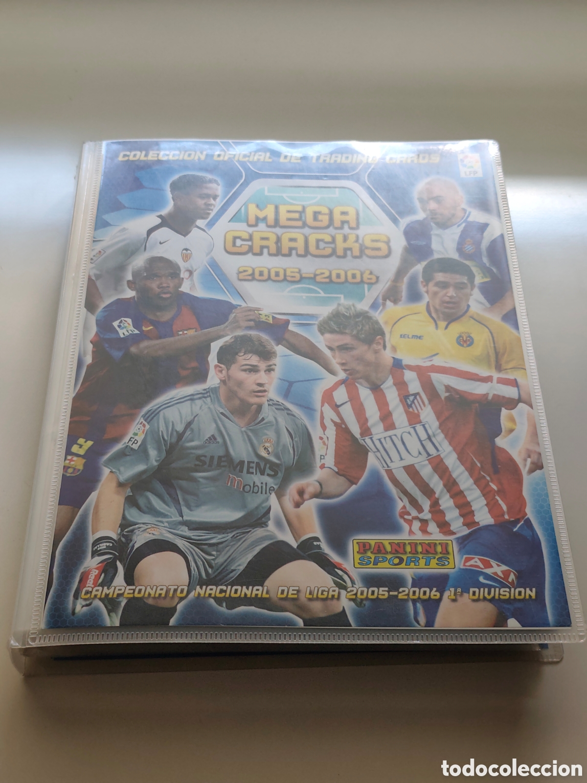 Cromos de F&uacute;tbol: ARCHIVADOR 526 CARDS MEGACRACKS 05/06 PERFECTO ESTADO DE SOBRE