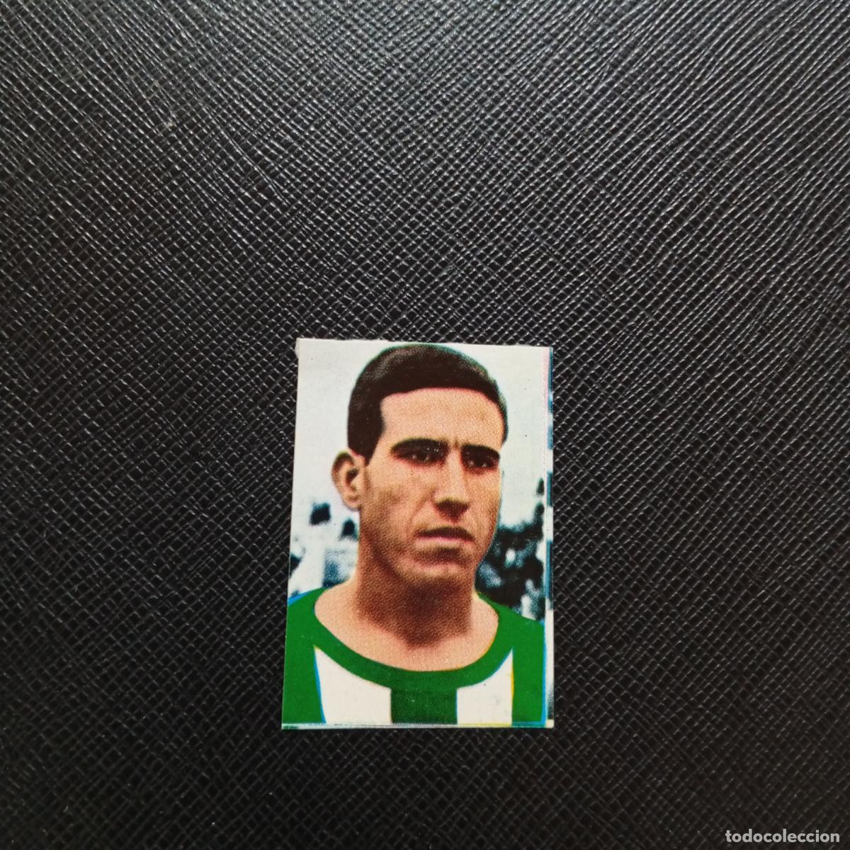 Cromos de F&uacute;tbol: FRASCO REAL BETIS FHER 1968 1969 CROMO FUTBOL 68 69 LIGA - DESPEGADO - A128 PG379