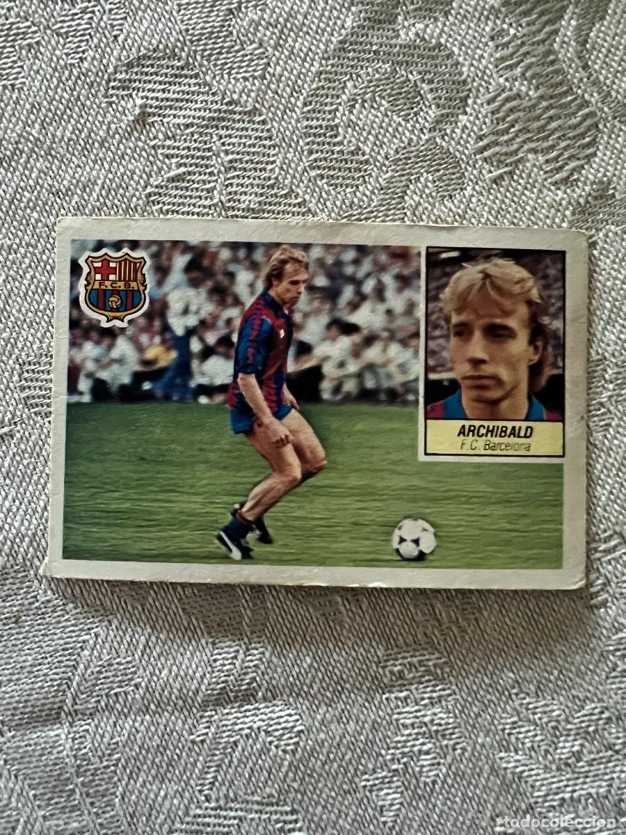 Cromos de Futebol: FICHAJE N&ordm; 42 ARCHIBALD BARCELONA 1984 1985 ESTE 84 85