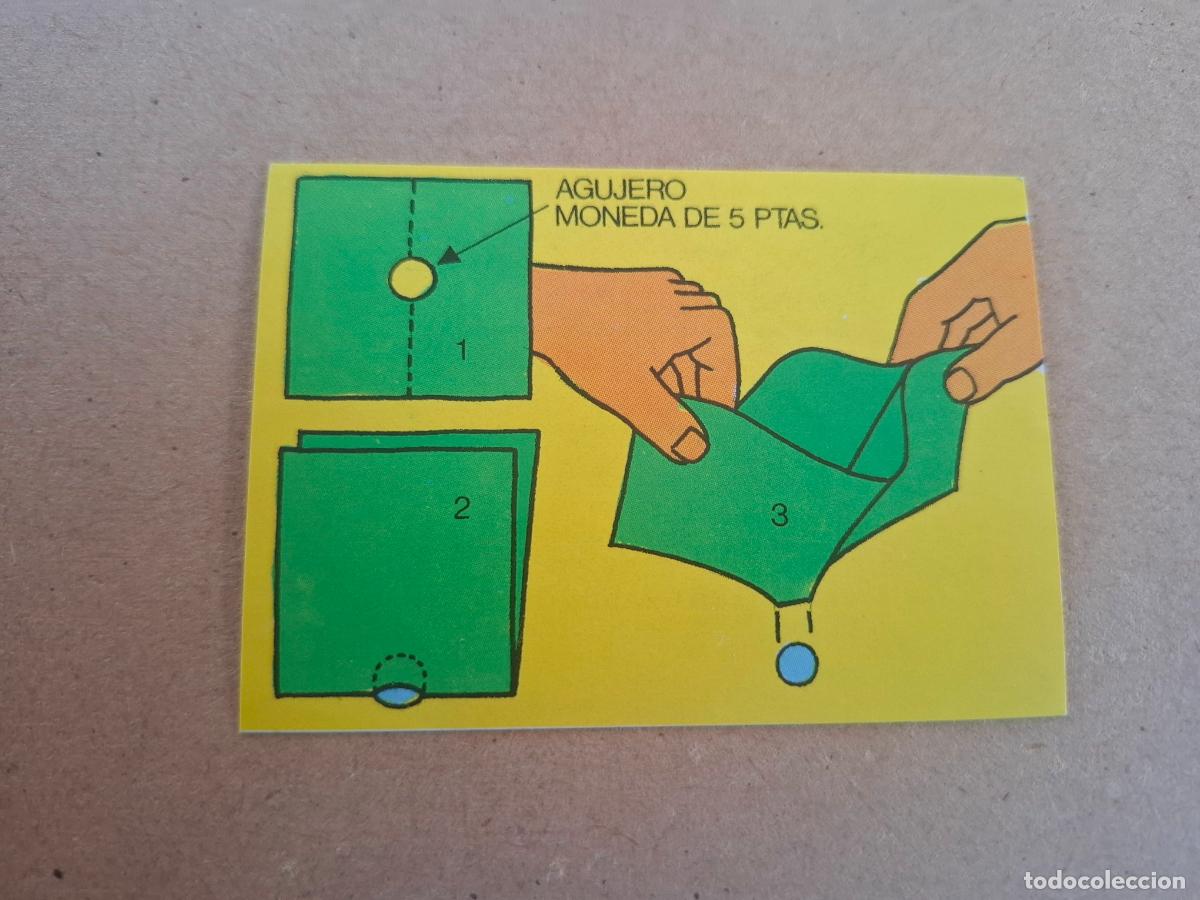 Cromos de Futebol: EL LIBRO DE LOS JUEGOS BIMBO - TRUCOS Y PASATIEMPOS - 3 LA MONEDA GRANDE NUNCA PEGADO