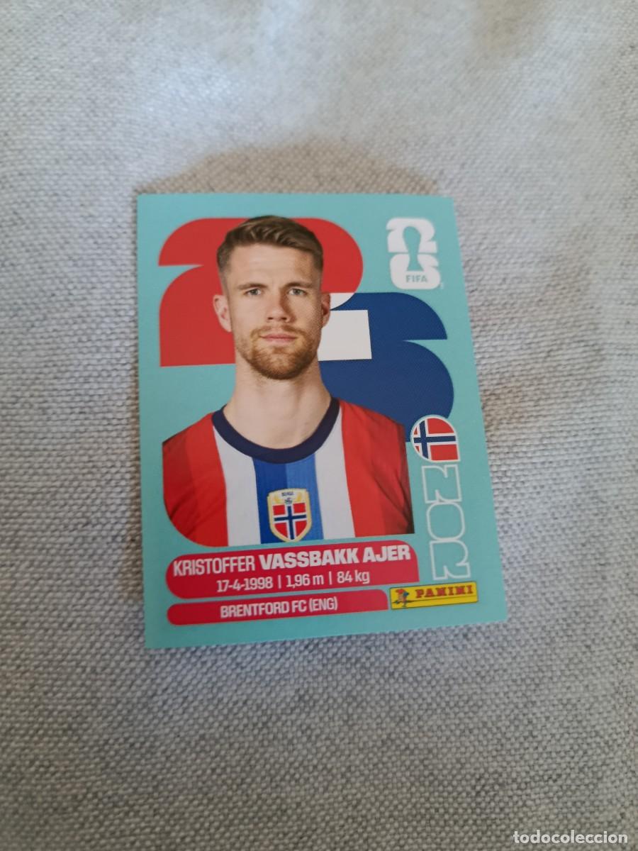 Cromos de Futebol: Panini Mundial 2026 Estados Unidos-Mexico. 5- Vassbakkajer. Noruega. Nunca pegado.