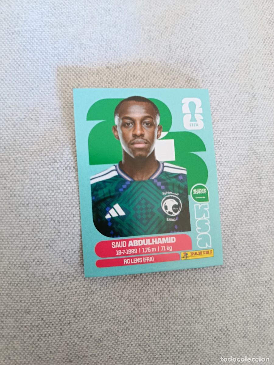 Cromos de Futebol: Panini Mundial 2026 Estados Unidos-Mexico. 4- Abdulhamid. Arabia Saudi. Nunca pegado.